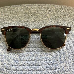 Ray-Ban Tortoise Clubmaster Sunglasses